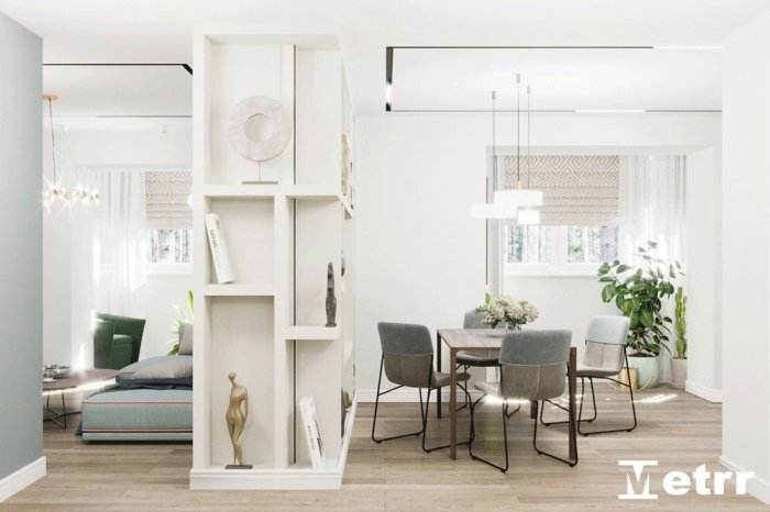 Дизайн - проект двухкомнатной квартиры в ЖК Панорама