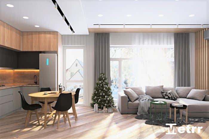 Дизайн - проект таунхауса в Кошелев Парк