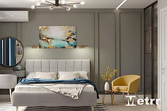 Дизайн проект однокомнатной квартиры в ЖК Парк Металлургов