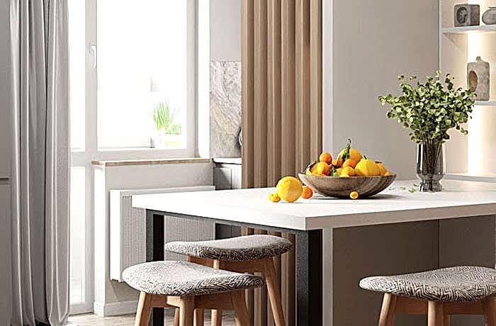 Дизайн проект двухкомнатной квартиры в ЖК Рассвет