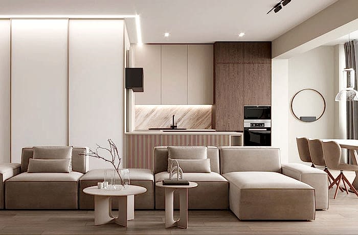 Дизайн проект 3 комнатной квартиры в ЖК Боярский двор